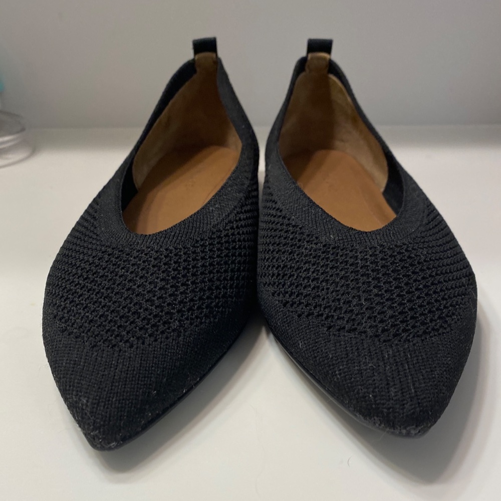Everlane 40 Hour Flat Reknit Black Sz 9